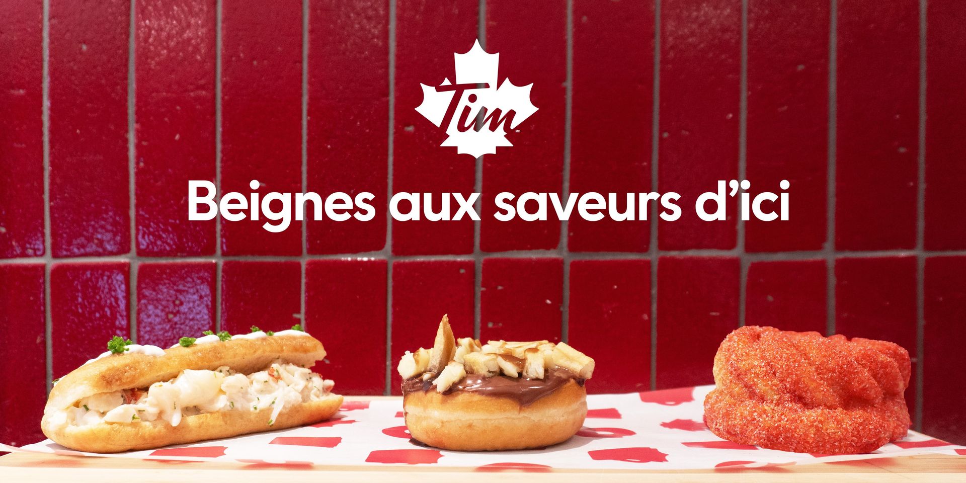 Tim Hortons dévoile une incroyable nouvelle gamme de beignes à l’honneur des saveurs les plus emblématiques du Canada
