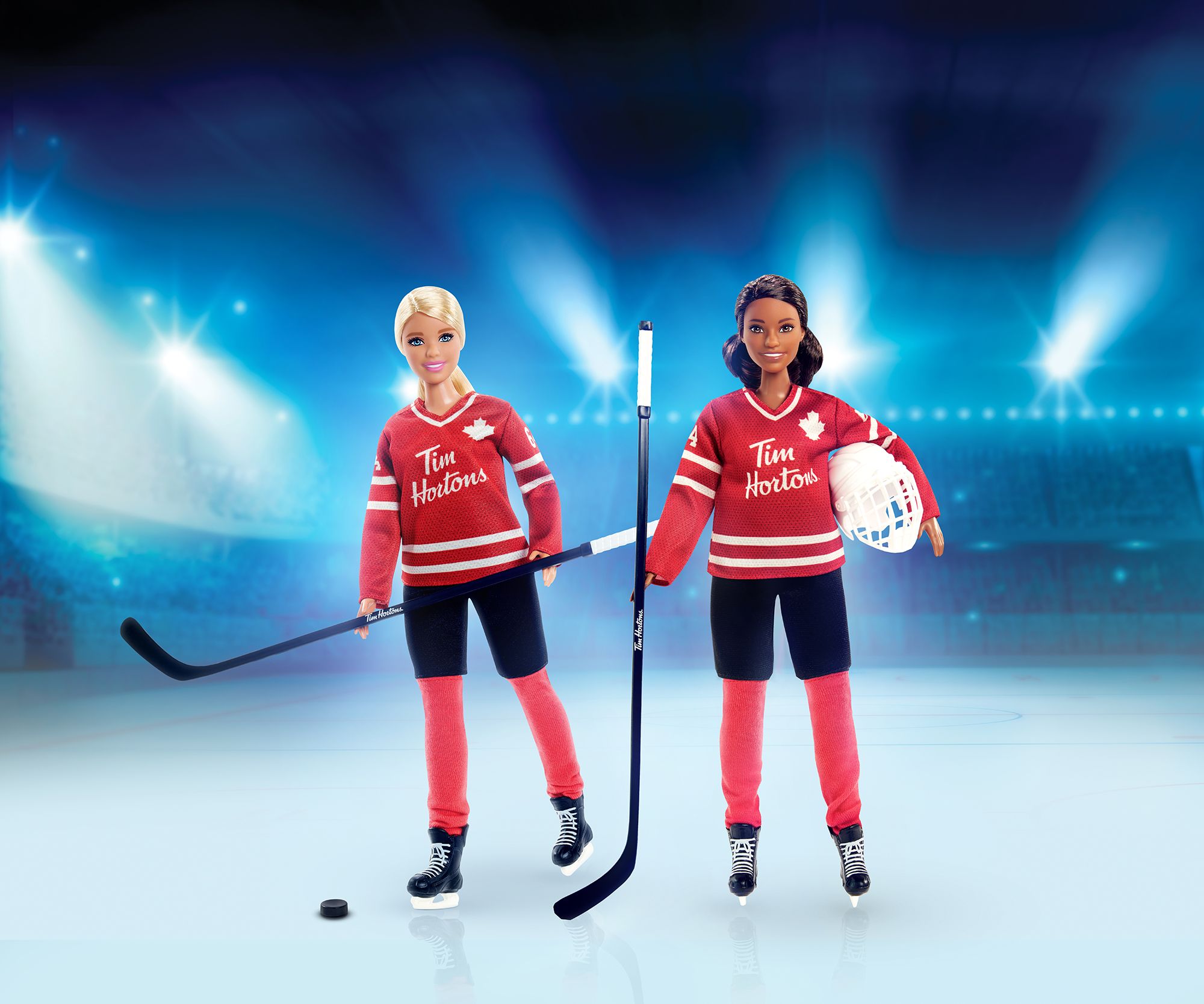 Tim Hortons® and Barbie® Team Up to Inspire Girls to Play Hockey