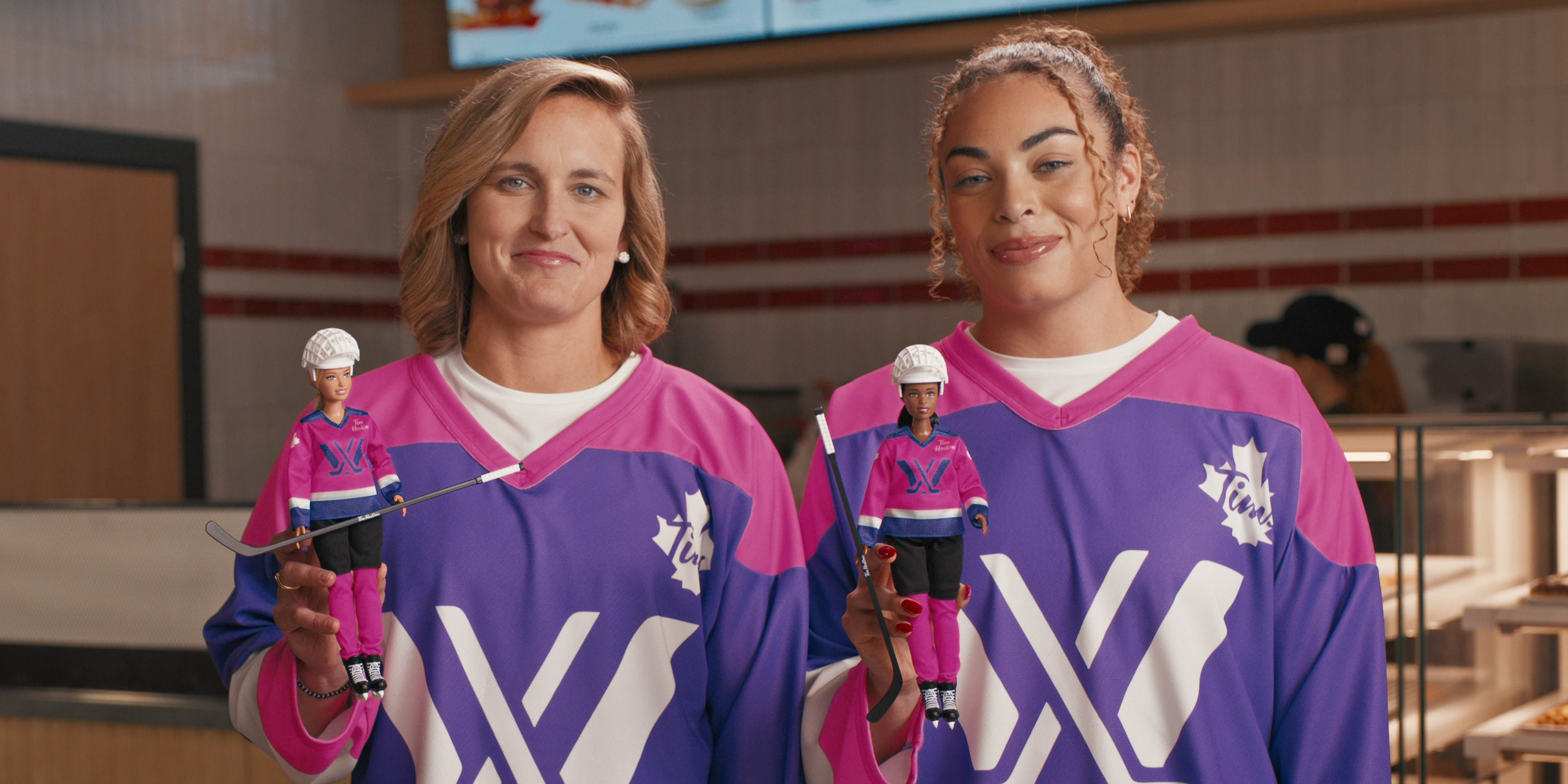 Tim Hortons®, The PWHL and Barbie® Team Up on New Hockey Dolls in Collaboration with Superstars Sarah Nurse and Marie-Philip Poulin