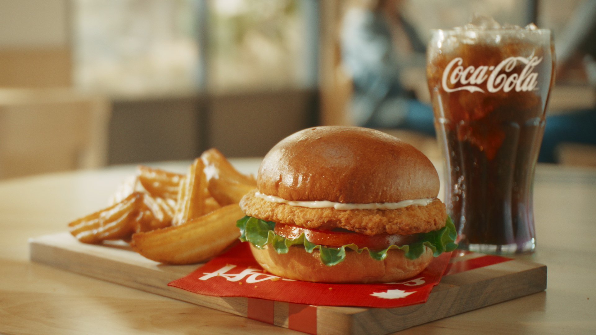 Try the Tims® summer menu: Crispy Chicken Sandwich and NEW Poppin' Frozen Quenchers