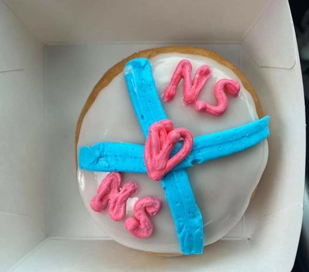 Tim Hortons Nova Scotia Strong donut now available across Canada, 100% of proceeds go to Canadian Red Cross Stronger Together Nova Scotia Fund (CNW Group/Tim Hortons)