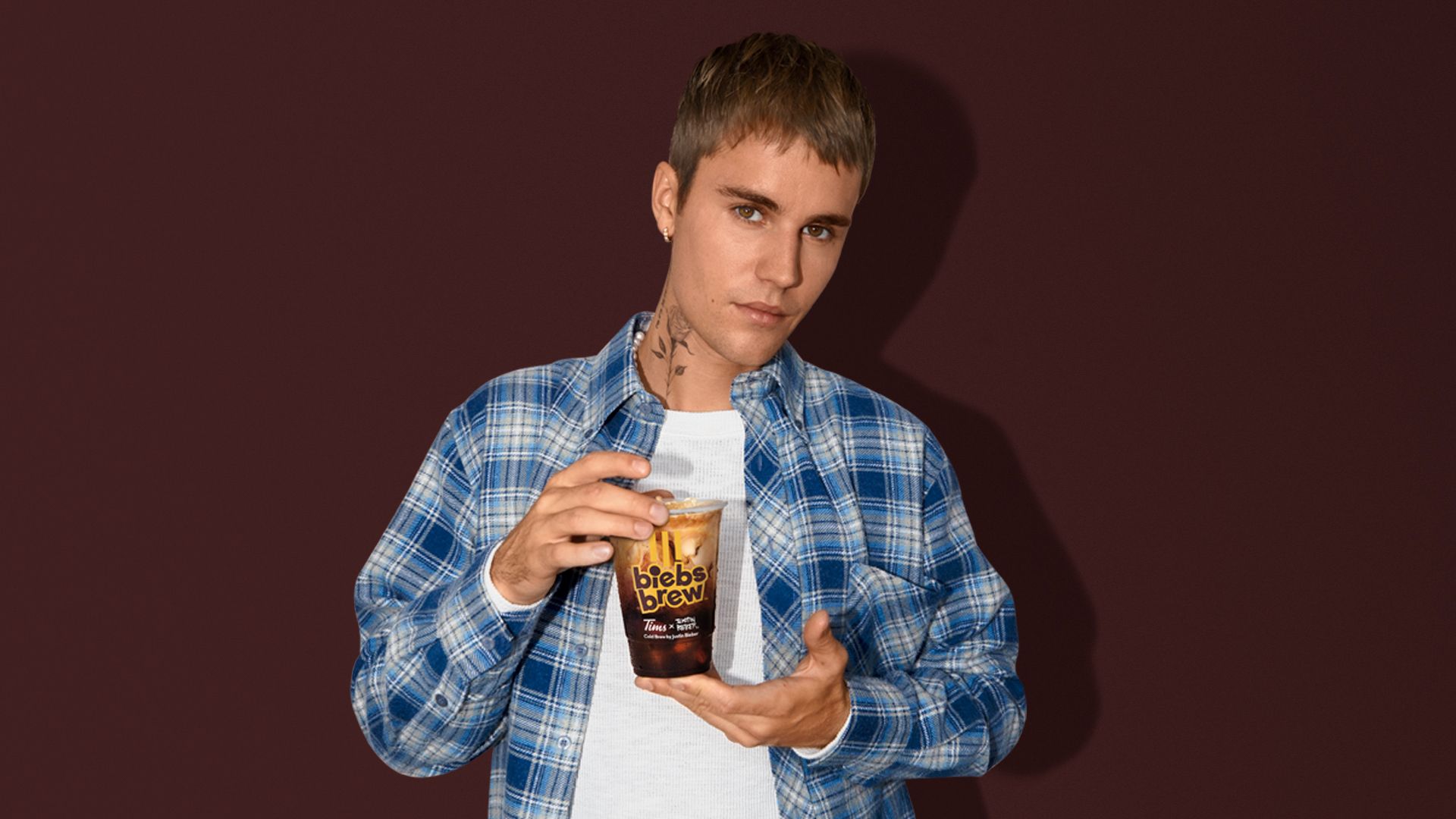 Voici Biebs BrewMC! La prochaine collaboration très attendue entre Justin Bieber et Tim Hortons