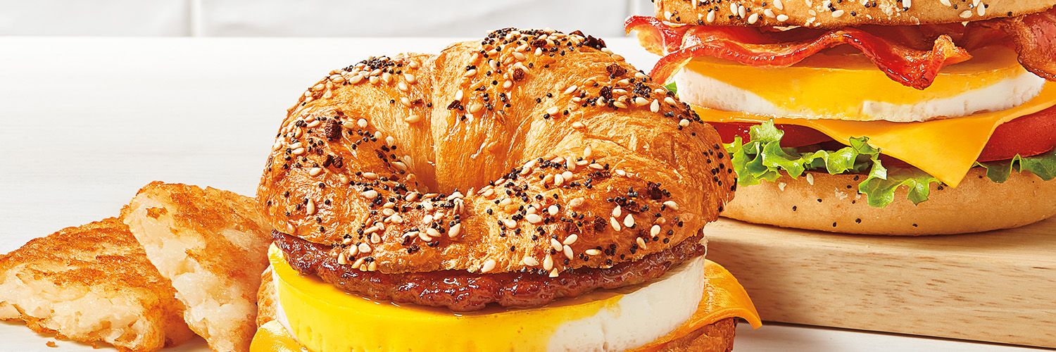 Votre nouveau déjeuner préféré chez Tim : le TimatinMD sur croissant plein-goût est désormais offert dans les restaurants Tim Hortons partout au pays!