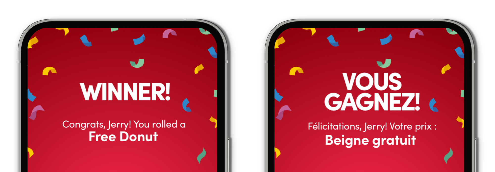 Cette année, Tim Hortons® organise un nouveau concours Déroule pour gagner entièrement numérique avec plus de prix que jamais, et tous les rebords sont gagnants!