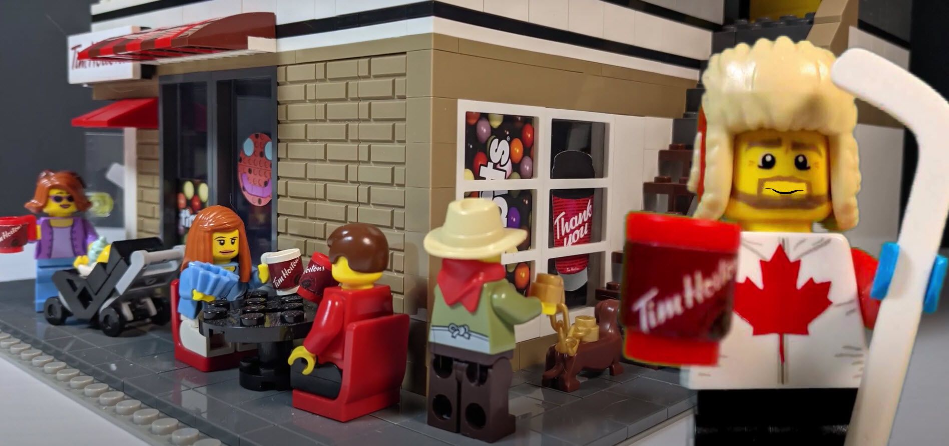 Check out this incredible fan-made LEGO Tims!